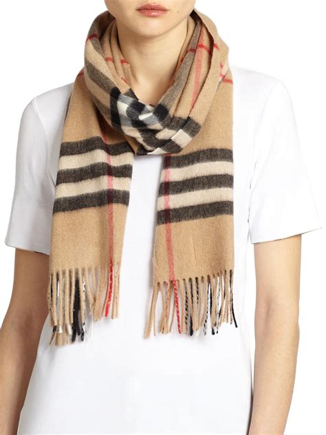 authentic cashmere burberry scarf|Burberry check cashmere scarf sale.